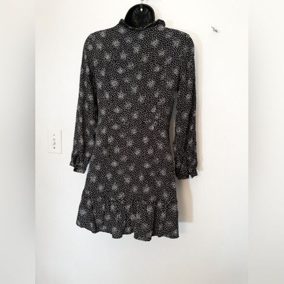 Loft petite black long sleeve mini dress - Picture 5 of 6